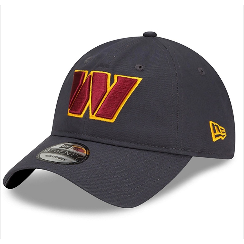 New Era Washington Commanders 9TWENTY Core Classic Adjustable Hat Gray NFL Cap